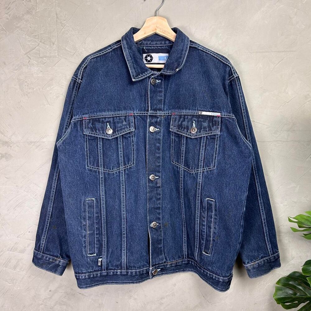 Southpole Denim Trucker Jacket Y2K Sz Large